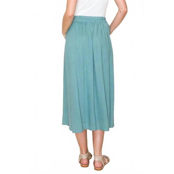 NEW STACCATO ayla skirt in jade - Picture 5 of 5